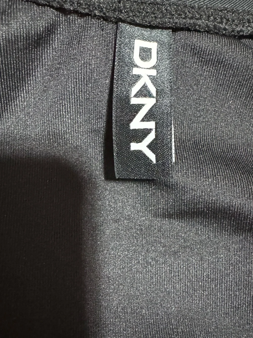 NEW DKNY Women’s One-Piece Swimsuit Adjustable Strap Black Size S, XL - Picture 5 of 6